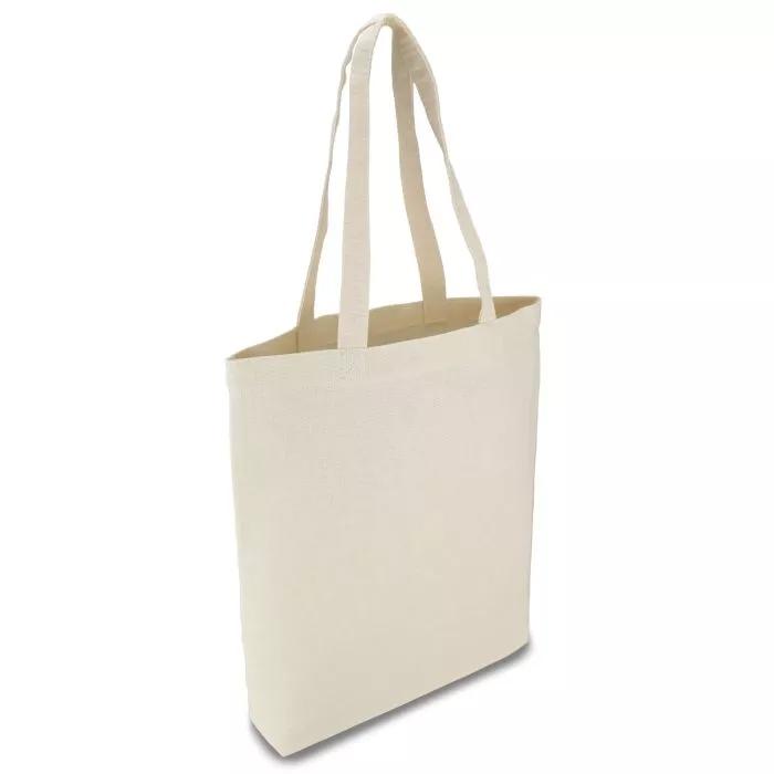 Эко-сумка из хлопка 35х38х7 см с Вашим лого